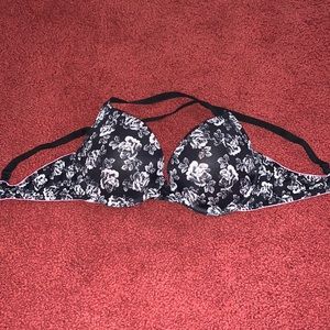 Pink Push Up Criss-Cross Strap Back, Bra